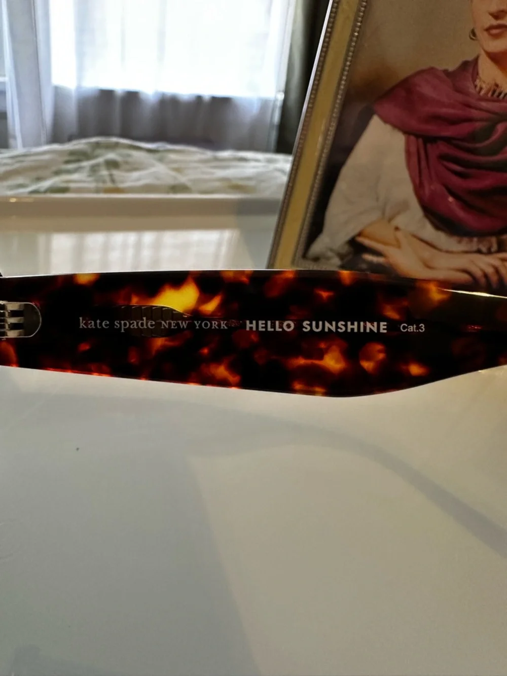 Kate Spade Bellamy Tortoiseshell Sunglasses Hello Sunshine